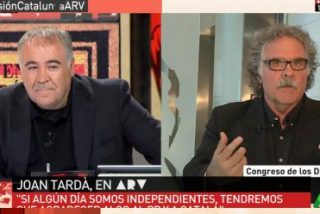 A Tardá le sale la rabia independentista contra Ferreras por negarle su referéndum