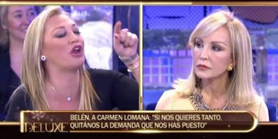 Carmen Lomana tiene claro que a Bel&eacute;n Esteban no ya hay qui&eacute;n la salve: "&iexcl;Mezquina!"