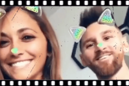 El v&iacute;deo m&aacute;s rom&aacute;ntico de Messi y Antonella