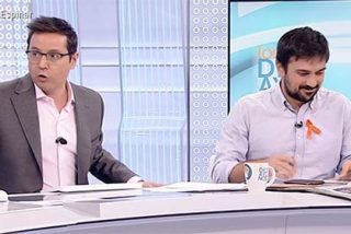 Nuevo masaje a Podemos en la sauna de Gund&iacute;n: 'Espinar Black' se va entre abrazos de TVE