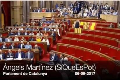 La diputada podemita que se dedica a esta afrenta en el Parlament
