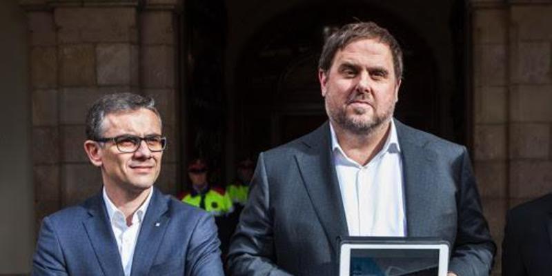 La Guardia Civil 'trinca' al equipo de Junqueras que organiza el refer&eacute;ndum ilegal en Catalu&ntilde;a