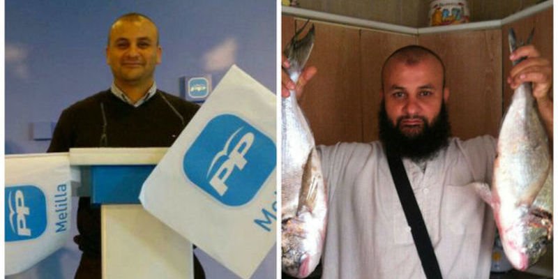 El terrorista isl&aacute;mico que l&iacute;deraba la c&eacute;lula yihadista de Melilla fue afiliado del PP
