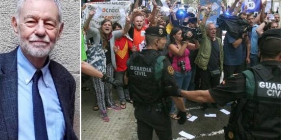 Eduardo Mendoza desarma con argumentos a los 'catabatusunos' que dicen que la Guardia Civil es una fuerza de ocupaci&oacute;n en Catalu&ntilde;a