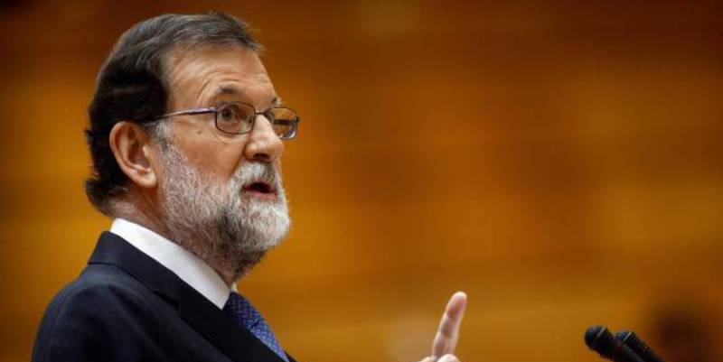Mariano Rajoy: "El Estado de Derecho restaurar&aacute; la legalidad en Catalu&ntilde;a"