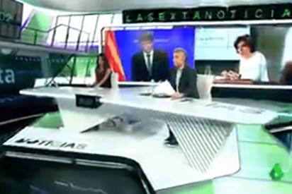 Pillada &eacute;pica a los presentadores de 'laSexta Noticias' en pleno directo