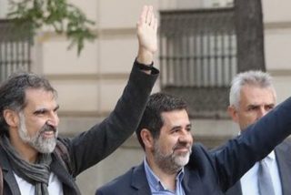 La juez manda a prisi&oacute;n incondicional a los dos Jordis', los l&iacute;deres de ANC y &Ograve;mnium