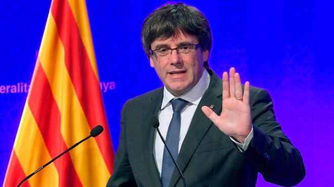 Puigdemont asegura a la BBC que declarar&aacute; la independencia "en cuesti&oacute;n de d&iacute;as"