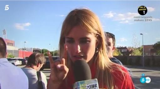 Alba Carrillo ataca a la selecci&oacute;n espa&ntilde;ola de f&uacute;tbol