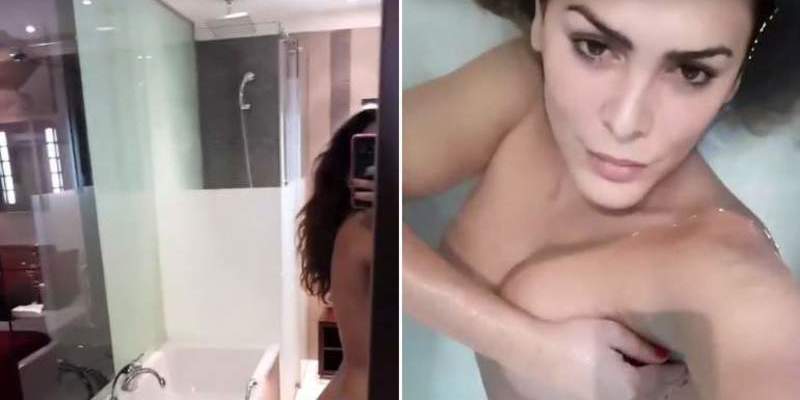 La ducha 'hot' de Amor Romeira calienta Gran Hermano