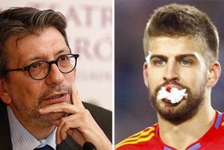 Ignacio Camacho se harta de las humillaciones a los s&iacute;mbolos espa&ntilde;oles y le ense&ntilde;a a Piqu&eacute; la puerta de salida de la Selecci&oacute;n