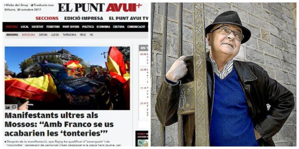 El Punt Avui clama contra unas elecciones auton&oacute;micas "fraudulentas" convocadas por "los usurpadores"