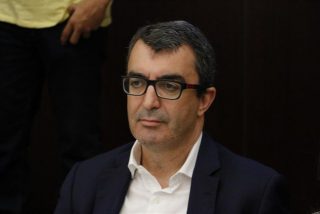 Javier Guill&eacute;n, Escart&iacute;n, Malori y Marc Soler, en el III 'Educando con el Ciclismo'