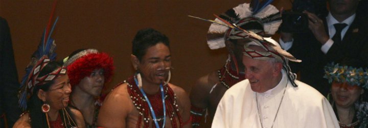 El Papa Francisco, a la escucha de los pobres e ind&iacute;genas de la Amazonia