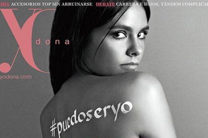 Pedroche se desnuda para concienciar sobre la prevenci&oacute;n del c&aacute;ncer de mam&aacute;