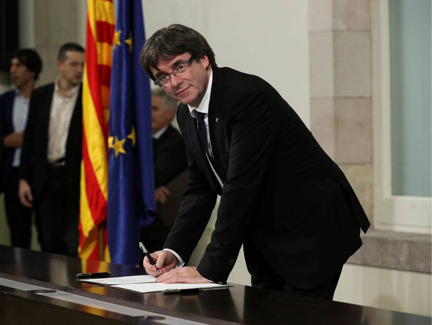 Puigdemont, el breve Presidente de la rep&uacute;blica de Cata... qu&eacute;
