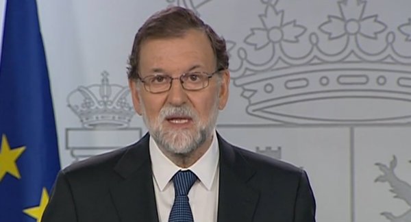 Rajoy ni se inmuta ante el 1-O: "El refer&eacute;ndum no ha existido, ha prevalecido la democracia"