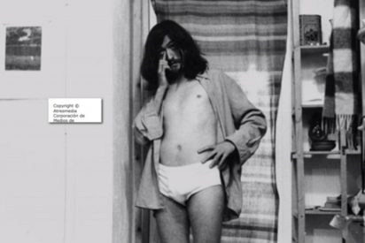 Las fotos en calzoncillos de un Gran Wyoming melenudo