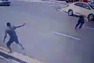 El caco pega un balazo por la espalda al estudiante que s&oacute;lo intentaba huir