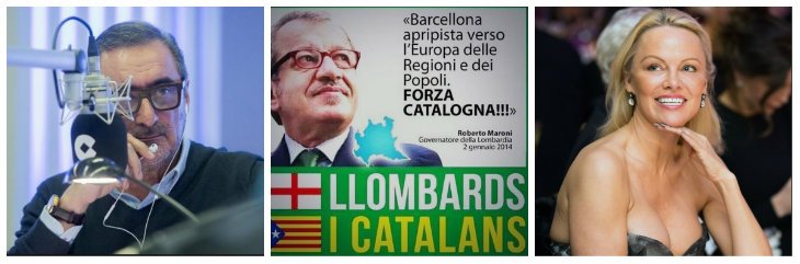 Carlos Herrera, La LIga Norte de Italia y Pamela Anderson.