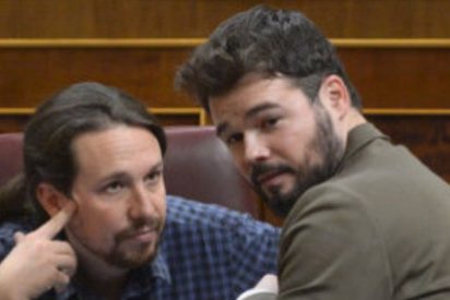 Pablo Iglesias, Ada Colau, Anna Gabriel y el rufi&aacute;n Rufi&aacute;n son lo mismo