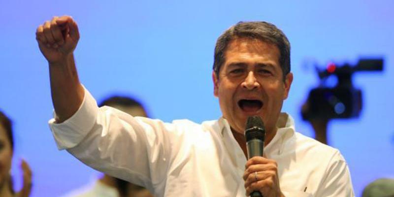 Juan Orlando Hernández se declara ganador en las presidenciales de Honduras