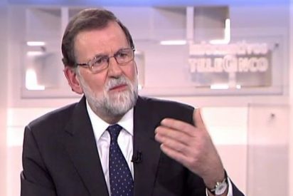 Mariano Rajoy: "Yo no debo enfadarme en p&uacute;blico"