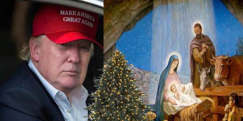 Antonio Burgos: "Trump proclama su fe cristiana en Navidad y aquí no se atreve ni el Rey"