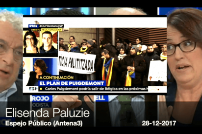 Las bobadas de odio independentista de Elisenda Paluzie en Antena3