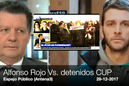 Alfonso Rojo: "Los detenidos de la CUP son unos 'mangutas', yo no les dejar&iacute;a a mis hijos al cuidado"