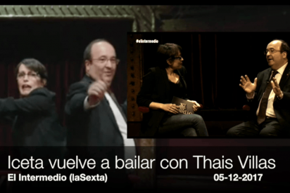 Iceta 'pasa' de sus asesores y se desmelena otra vez con Thais Villas... &iexcl;bailando reggeaton!