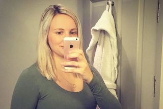 Esta bloguera revoluciona la Red al publicar una foto suya en pa&ntilde;ales tras dar a luz