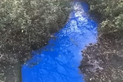 Resuelven el misterio del arroyo que era demasiado azul