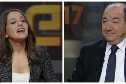 In&eacute;s Arrimadas desmonta sin despeinarse el insidioso interrogatorio del 'Torquemada' separatista Vicent Sanch&iacute;s