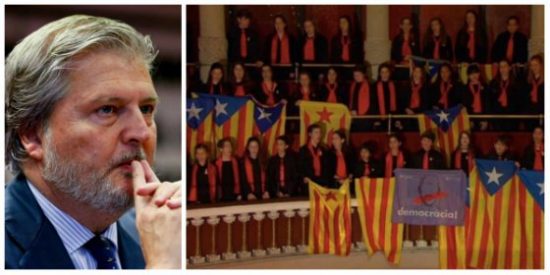 M&eacute;ndez de Vigo, mira la foto y responde: &iquest;A&uacute;n sigues pensando que no hay adoctrinamiento de ni&ntilde;os en Catalu&ntilde;a?