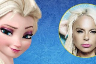Leticia Sabater se tira al cuello de 'La Prohibida' metamorfoseada en Elsa de Frozen