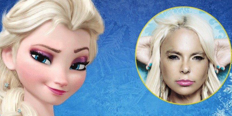 Leticia Sabater se tira al cuello de 'La Prohibida' metamorfoseada en Elsa de Frozen
