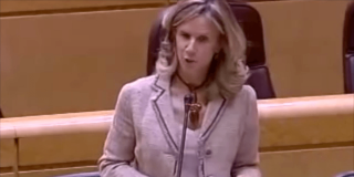 Cristina Garmendia responde en el senado