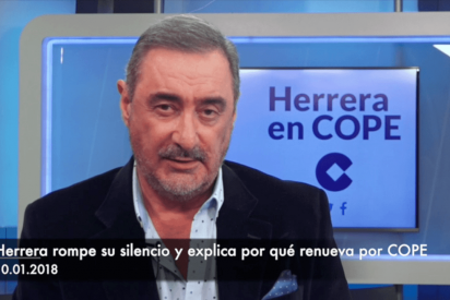 Herrera rompe su silencio y explica por qu&eacute; ahora decide renovar por la COPE