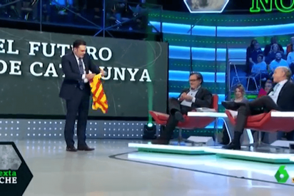 El zasca &eacute;pico de Inda a I&ntilde;aki L&oacute;pez por su bufonada separatista