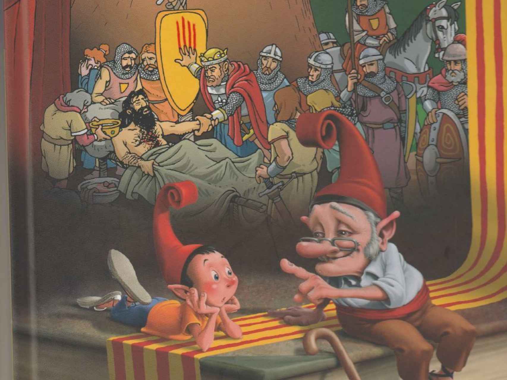 Mentiras con las que se adoctrina a los niños catalanes