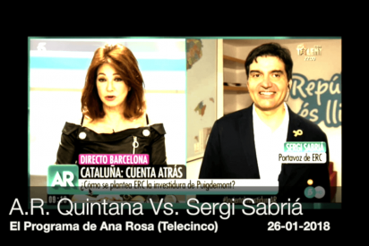 Ana Rosa Vs. Sergi Sabri&aacute;