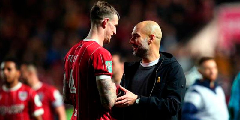 La inquietante sugerencia de un jugador del Bristol a Pep Guardiola