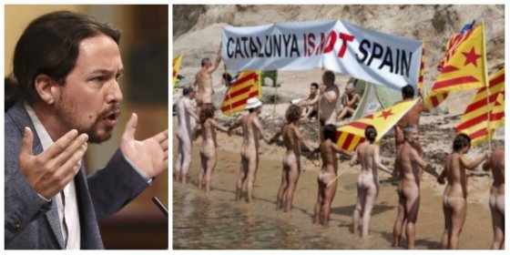 El genial tuit de Percival Manglano que deja con el culo al aire al separatismo y a Pablo Iglesias