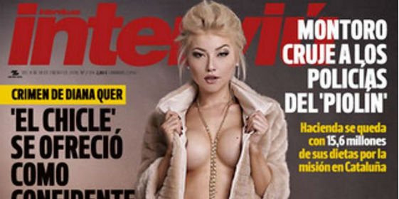 Esta es la impresionante chica que deja helada la portada de Intervi&uacute;