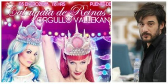 El Pa&iacute;s, con Manolo Jabois en lo alto de la carroza, sale a defender con rabia la cabalgata 'drag queen' de Carmena