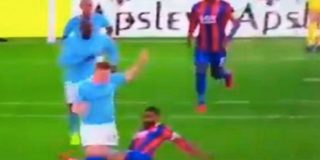 La brutal patada a De Bruyne, deja a Puncheon fuera de la temporada