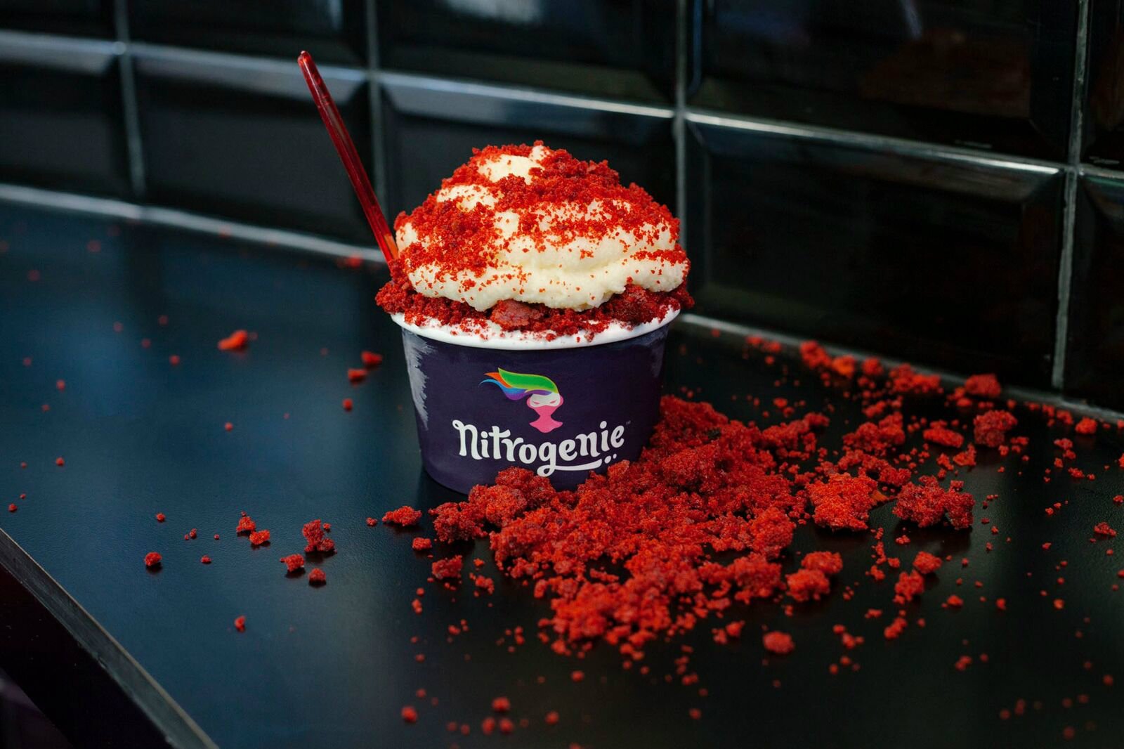 Nitrogenie, el helado mágico