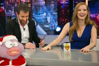 Jessica Chastain le deja las cosas muy claritas a Pablo Motos sobre igualdad