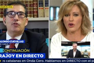 El abogado del golpista Puigdemont quiere convencer a Griso del gobierno por Skype y se lleva un buen palo